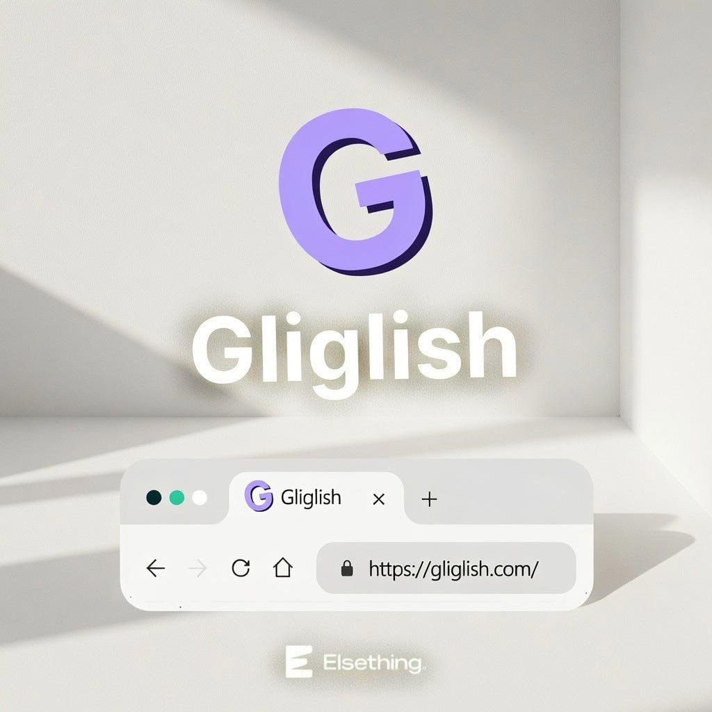 Gliglish logo - AI language tutor app for conversation practice